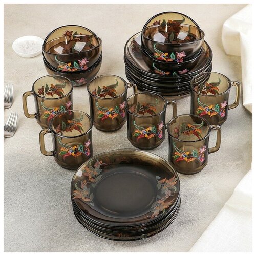 Набор столовый «Арабеск», 24 предмета