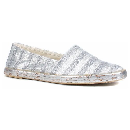 фото Эспадрильи el tempo plata , размер 40 , серебристый