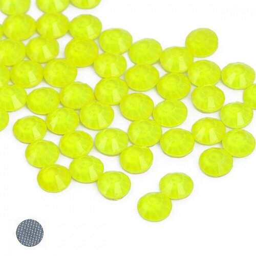 Стразы термоклеевые Magic 4 Hobby SS10, 2,7-2,9 мм, цвет Neon Yellow, 288 шт (MXS10.135)