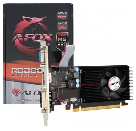 Видеокарта Afox Radeon R5 220 2G LP