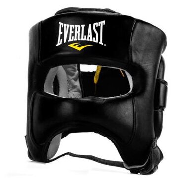 Боксерский шлем с бампером Everlast Elite Leather (L/XL)