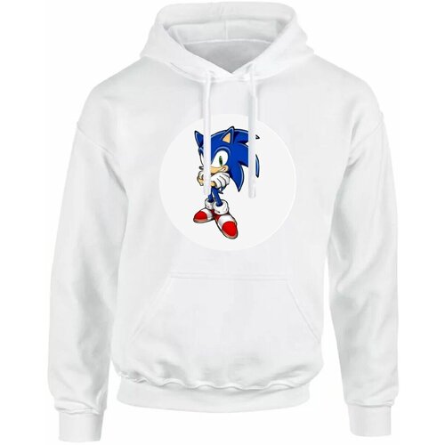 фото Худи, размер 48, белый migom