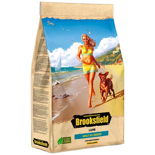 Brooksfield Adult Dog All Breeds Сухой корм для собак Ягненок и Рис 3 кг.