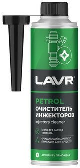 Очиститель инжекторов присадка в бензин (на 40-60л) с насадкой LAVR Injector Cleaner Petrol 310мл (Ln2109)