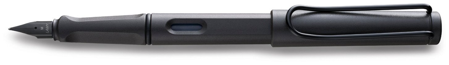 Перьевая ручка Lamy Safari Charcoal Black перо EF (4000199)