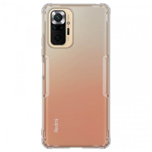 фото Nillkin nature прозрачный силиконовый чехол для xiaomi redmi note 10 pro (max)