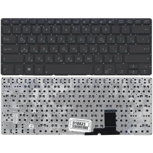Клавиатура для ноутбука Asus BU400, BU400A, BU400V, BU401 черная keyboard клавиатура zeepdeep для ноутбука asus bu400 bu400v b400a b33e e450 bx32vd bx32 черная с рамкой гор enter