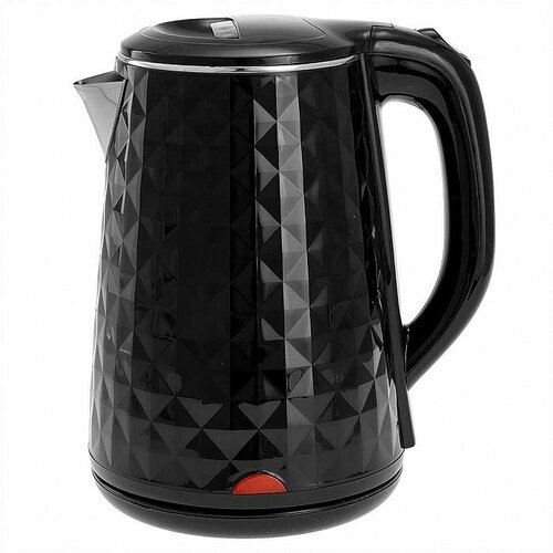 Чайник электрический нерж 18л 1500Вт двойная стенка черный Василиса ВА-1033 173800₽