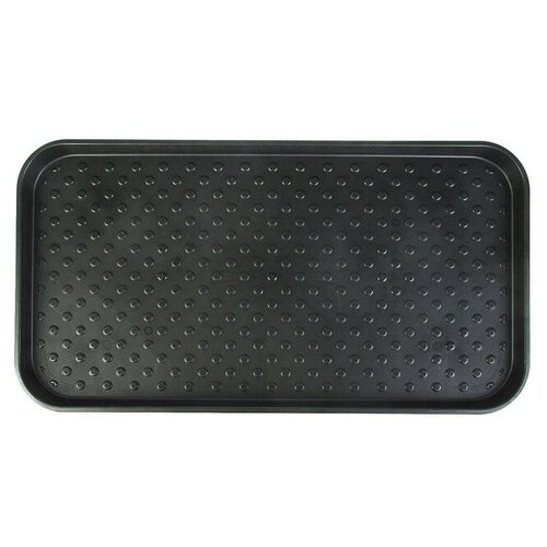 Лоток для обуви, 70×37 см, цвет чёрный