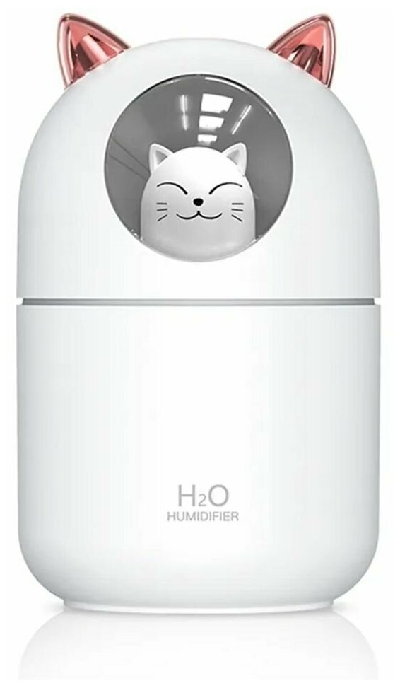 H2O Увлажнитель воздуха ультразвуковой с котиком - фотография № 1
