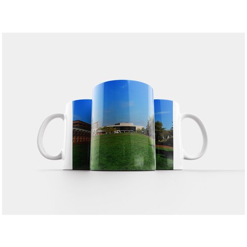 фото Кружка "филадельфия, строительство, городской пейзаж" 320 мл lotsprints