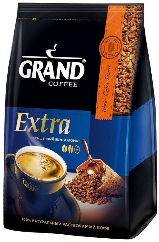 Кофе растворимый Grand Extra 500 г (пакет)