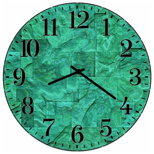 фото Svs настенные часы svs 4002450 зеленая мятость