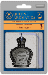 Ароматизатор Queen Aromatica наногелевый Westcott (с нотками Sauvage) QA-11, Ароматизатор салона