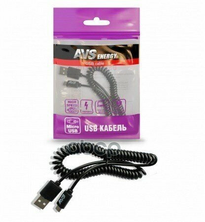 A78608s_кабель! Micro Usb, 2М, Витой AVS арт. A78608S