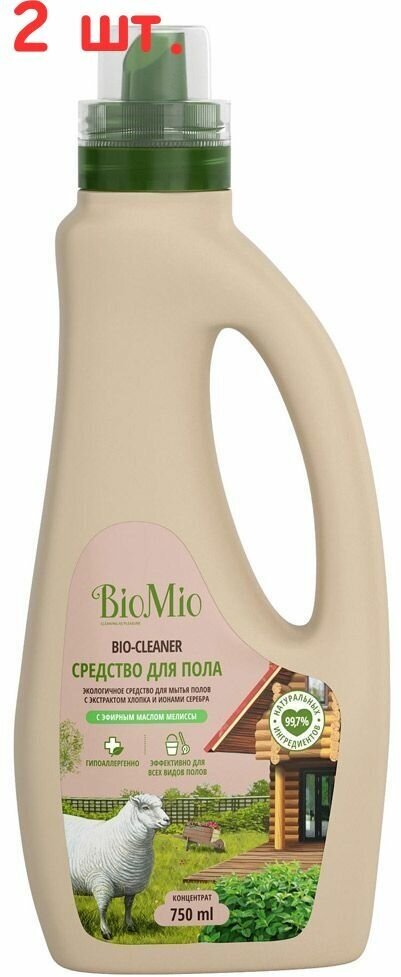 Средство для мытья полов Мелисса Bio Floor Cleaner , 750 мл (2 шт.) - фотография № 2