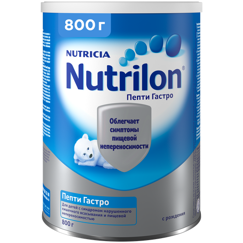 Смесь Nutrilon (Nutricia) Пепти Гастро, с рождения, 800 г смесь nutrilon nutricia пепти гастро с рождения 800 г