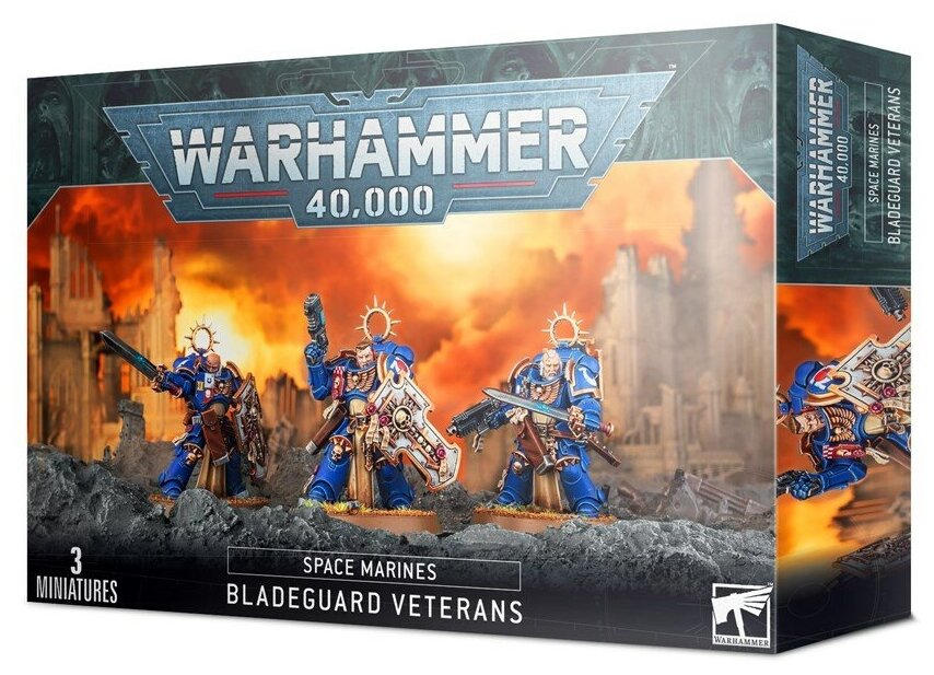 Warhammer 40,000 Space Marines Bladeguard Veterans