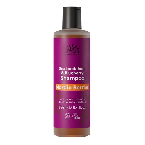 лосьон для тела nordic berries 245 мл urtekram Urtekram шампунь Nordic Berries Repairing, 250 мл