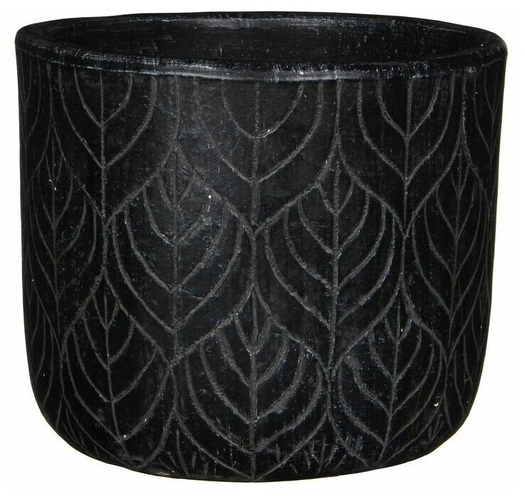 фото Кашпо фило, терракота, 22.5х25.5 см, Edelman 1005877