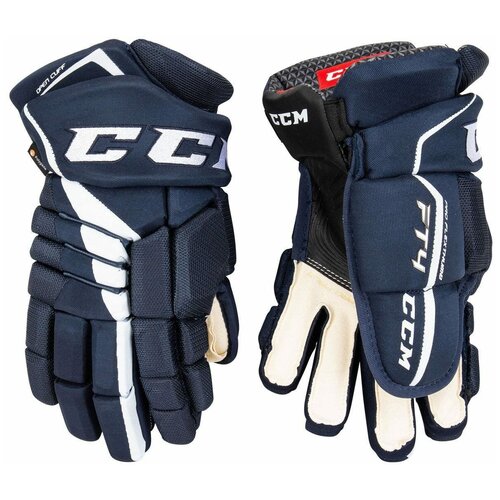 фото Перчатки ccm jetspeed ft4 sr (nav/wht 13")