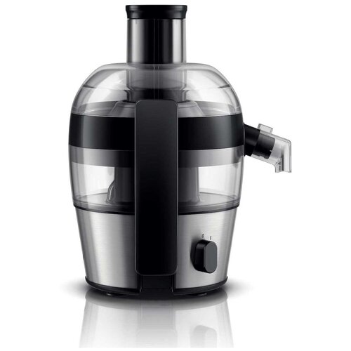 Центробежная соковыжималка Philips HR1836 Viva Collection серый металлик 999000₽