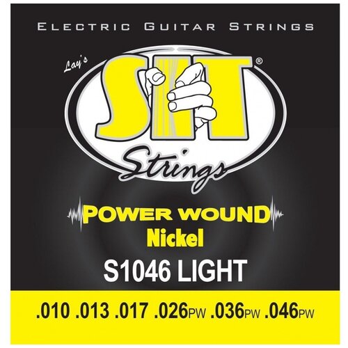 Струны для электрогитары SIT Strings S1046