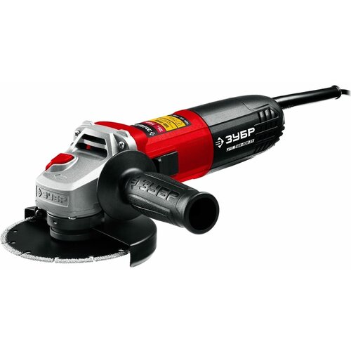Углошлифовальная машина ЗУБР 125 мм 1100 Вт УШМ-125-1105 ЭТ 6618₽