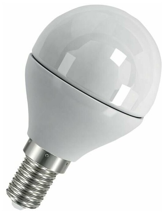 Лампа светодиодная LED Value LVCLP60 7SW/830 шар матовая E14 230В 10х1 RU OSRAM 4058075579620 - фотография № 3