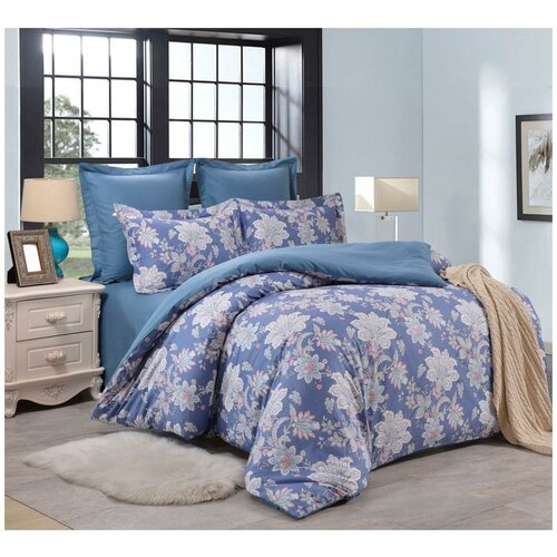 фото Комплект постельного белья из сатина c-407 1,5 спальный valtery