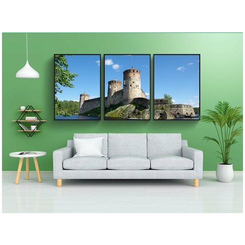 фото Набор модулных постеров для интерьера "финляндия, soaplinna, крепость" 60x90 см. в тубусе, без рамки lotsprints