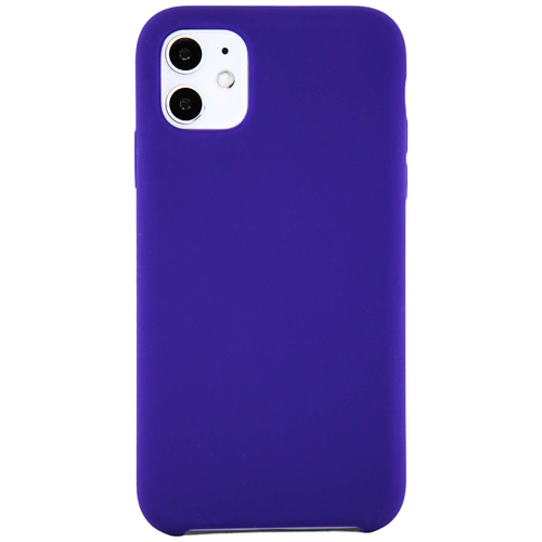 фото Чехол силиконовый для iphone 11 ультрафиолет без бренда