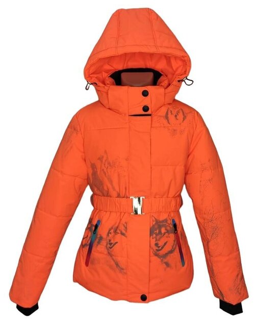 Куртка MIYA, размер 152, оранжевый