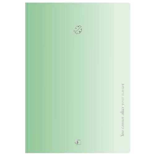 Блокнот Пастельный градиент. Зеленый / Pastel gradient, green (А5, 128 стр.)