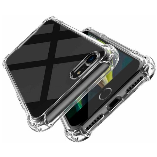 фото Противоударный чехол для iphone 7/ iphone 8 skiico/ силиконовый чехол для айфон 7/8 прозрачный