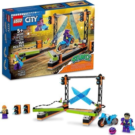 Конструктор Lego ® City 60340 Трюковое испытание «Клинок»