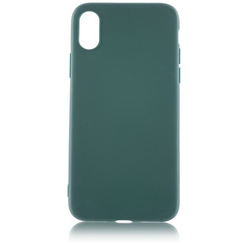 фото Чехол для apple iphone xs max brosco colourful, накладка, зеленый