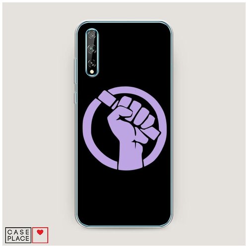 фото Силиконовый чехол "vape эмблема" на huawei p smart s / хуавей п смарт с case place