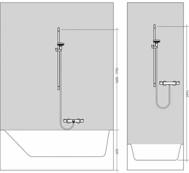 Гарнитуры душевые Hansgrohe - фото №4