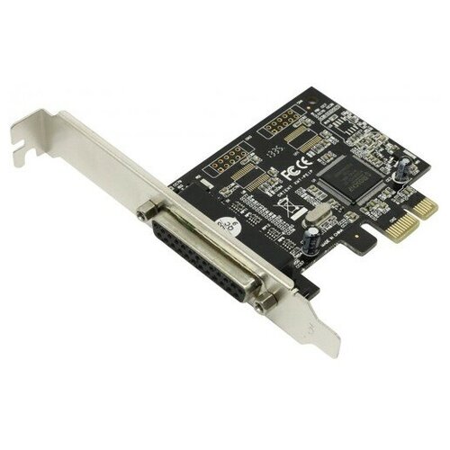 Контроллер LPT Orient XWT-PE1PV2 PCI-Express на LPT 25F чип WCH CH382 сетевая карта pci e orient xwt r81pel lp