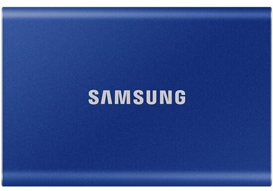 Внешний SSD диск Samsung Samsung 1.8" T7 2.0 Tb USB 3.2 Blue MU-PC2T0H/WW