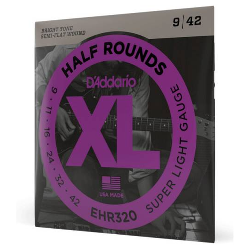 Набор струн D'Addario EHR320, 1 уп. струны для электрогитары daddario kpl011