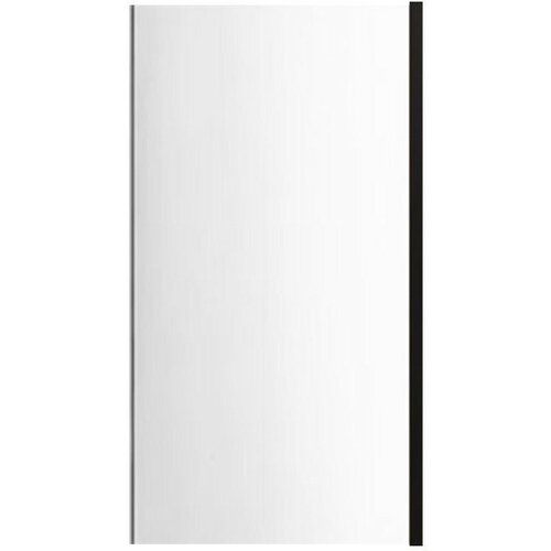 Боковая стенка Vincea Garda VSG-1G900CLB 90х190 черный стекло прозрачное