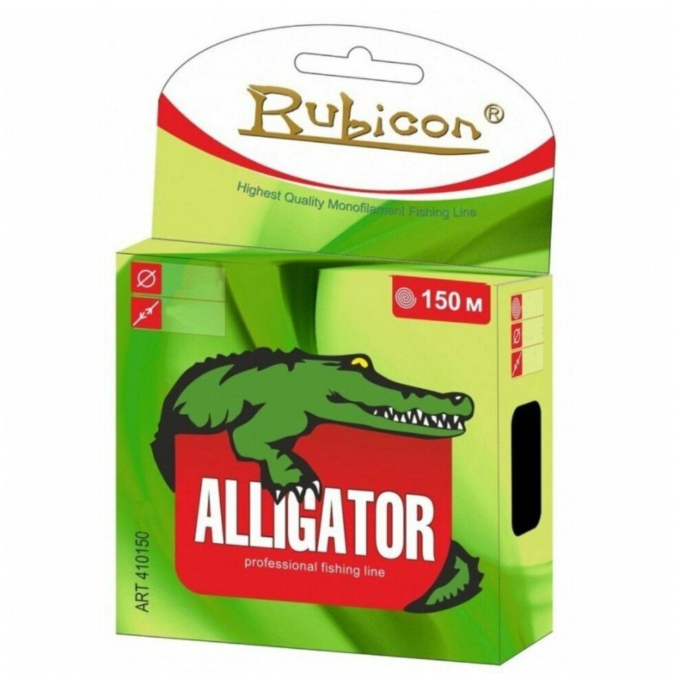 Леска Rubicon Alligator 025мм 150м Dark Green 410150-025