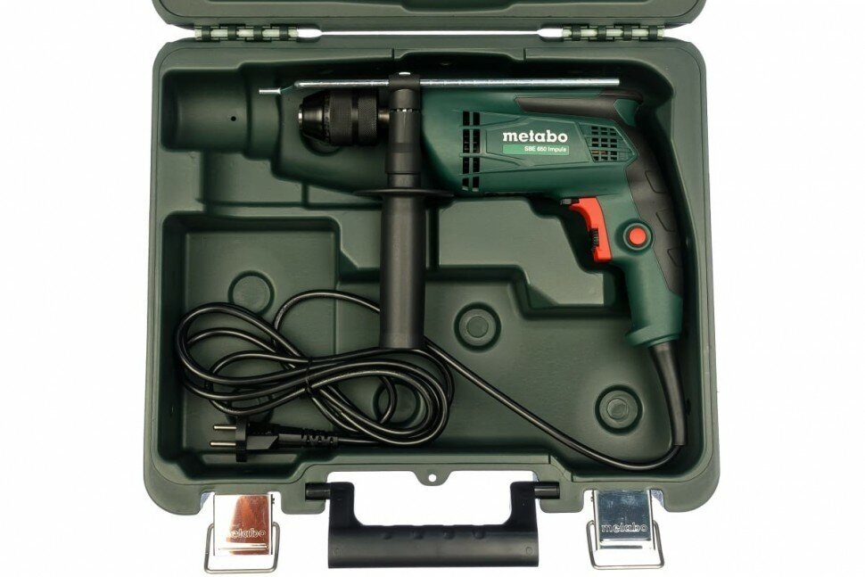 Дрель ударная Metabo SBE 650 Impuls (БЗП) 600672500 - фотография № 6