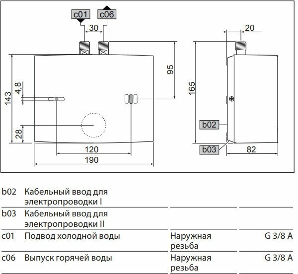 Электрический водонагреватель Stiebel Eltron - фото №14