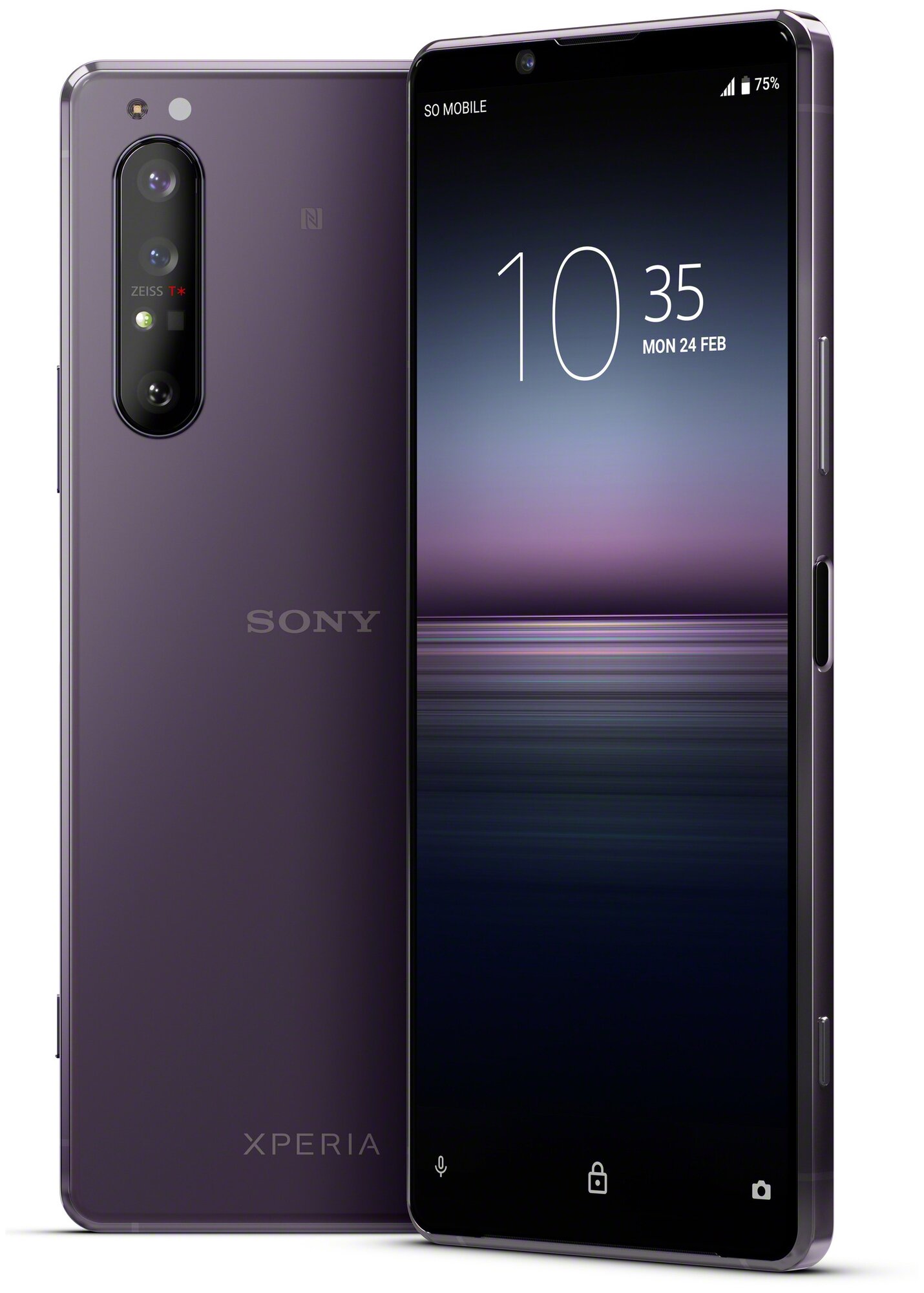 Смартфон Sony Xperia 1 III 12/256 ГБ Global, Dual nano SIM, фиолетовый