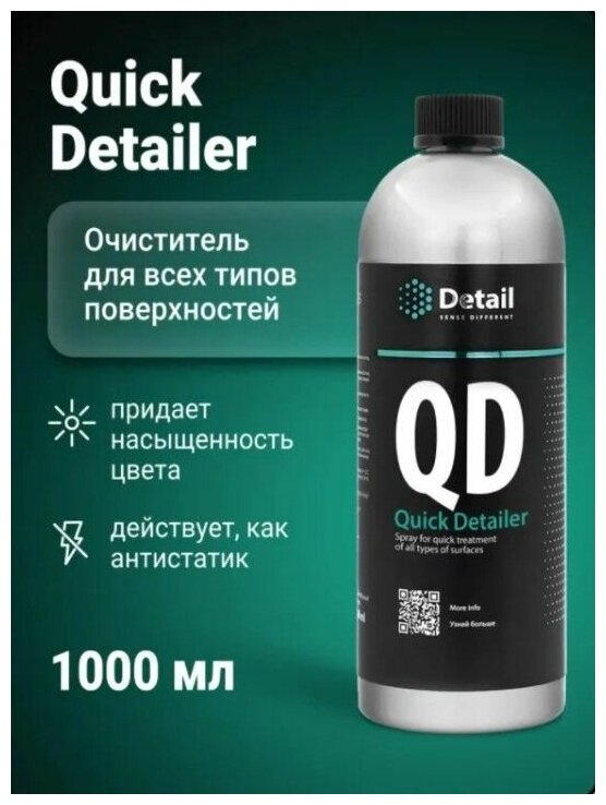 Спрей для быстрого ухода за всеми типами поверхностей QD Quick Detailer 500 мл