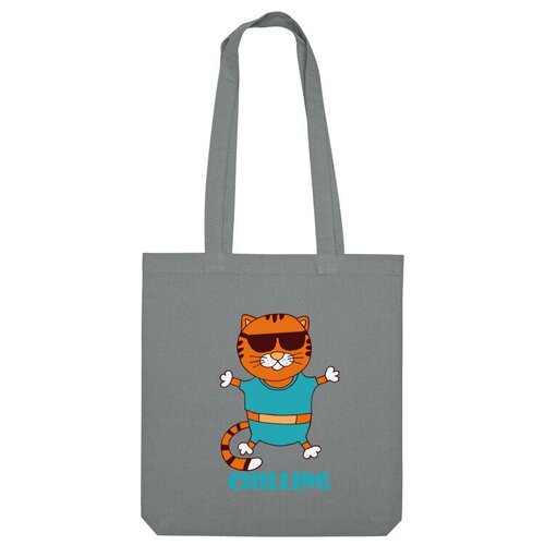 фото Сумка шоппер us basic, серый