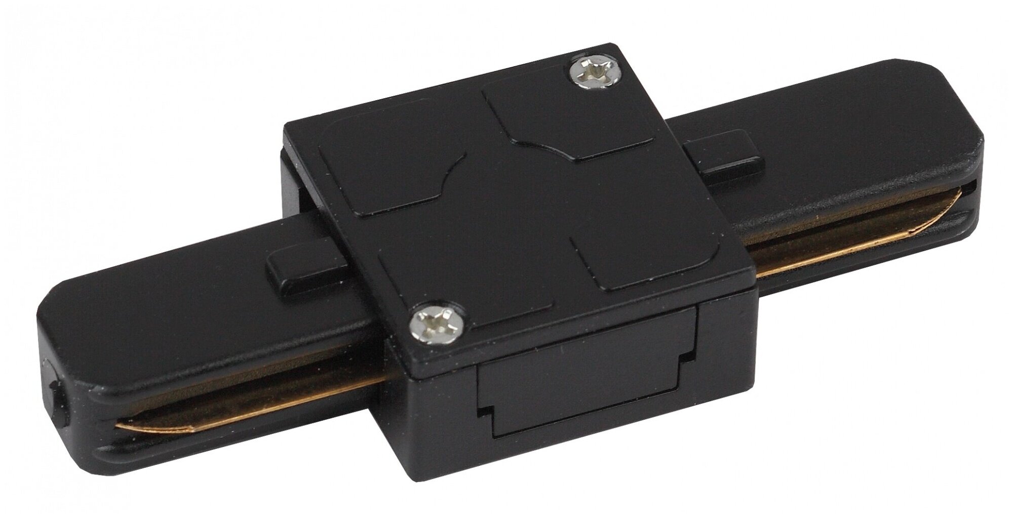 Коннектор прямой для однофазного шинопровода TR6 Эра Trek TR7-C 2W I BK (Б0032180) - фото №2